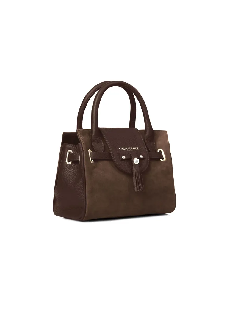 Fairfax and Favor Mini Windsor Bag - Chocolate
